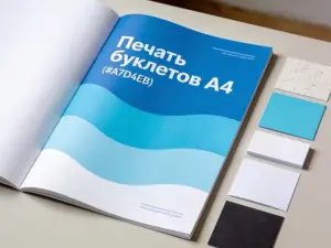 Печать буклетов А4 в Москве