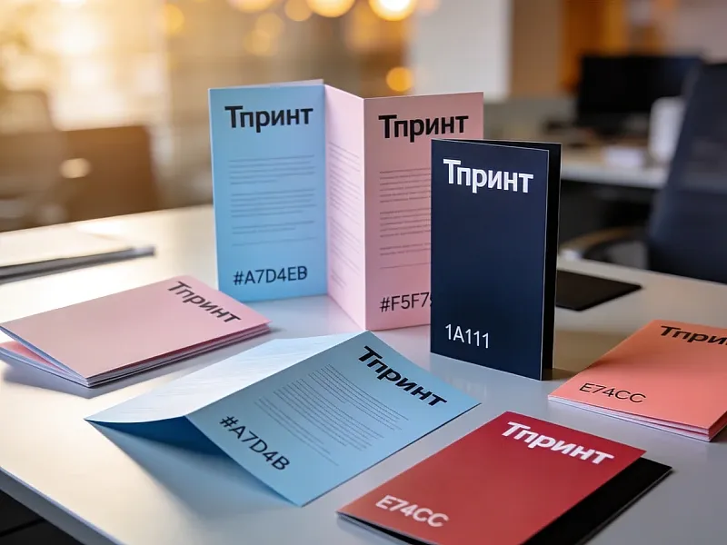 Печать буклетов малым тиражом дешево