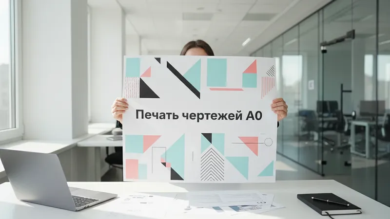 Печать чертежей А0 на заказ