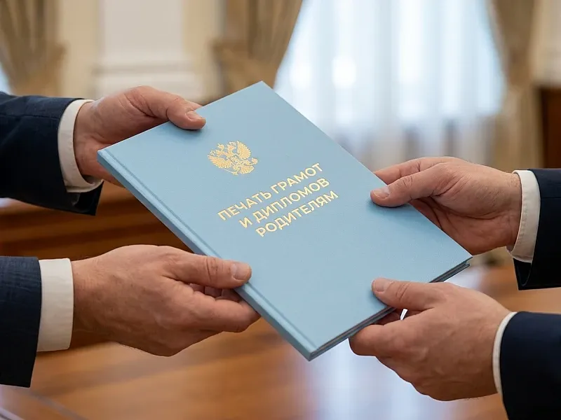 Печать грамот и дипломов родителям на заказ