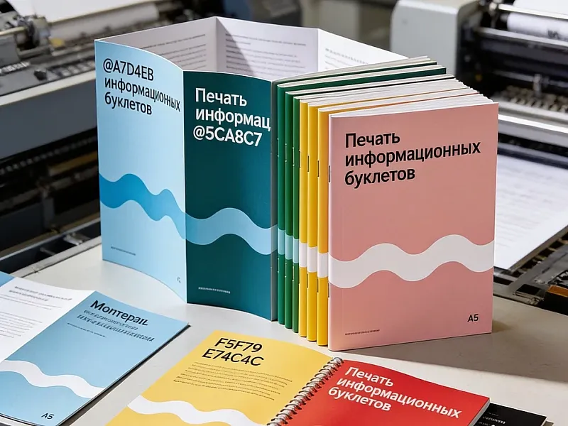 заказать Печать информационных буклетов