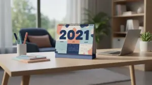 Печать календарей 2021 год в Москве