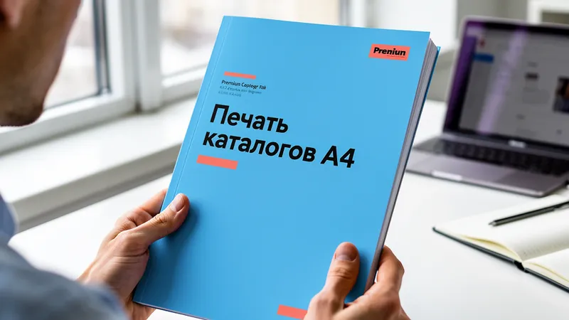 Печать каталогов А4 недорого