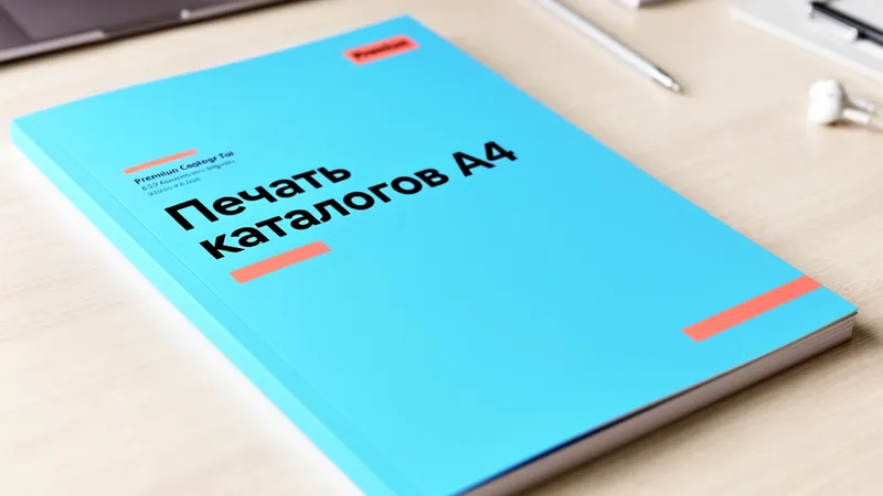 Печать каталогов А4 дешево