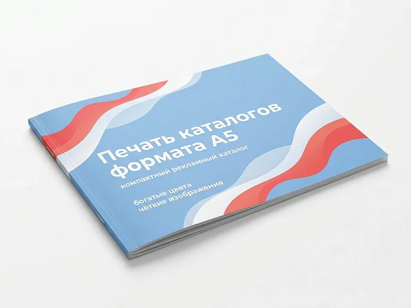заказать Печать каталогов формата А5