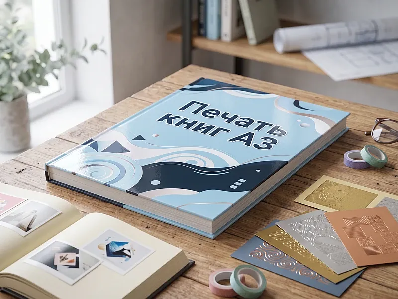Печать книг А3 недорого