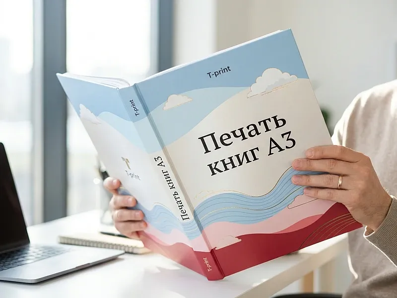 заказать Печать книг А3