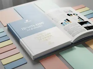 Печать книг А4 формата в Москве