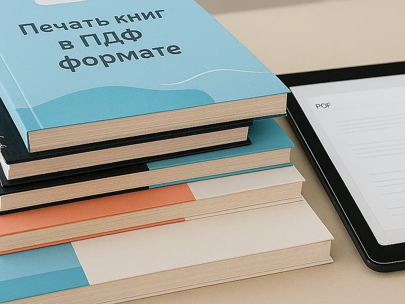 заказать Печать книг в ПДФ формате