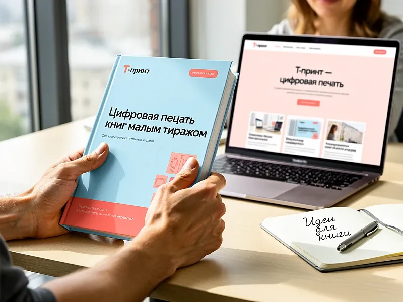 заказать Цифровая печать книг малым тиражом