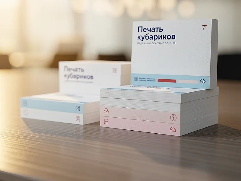 Печать кубариков недорого
