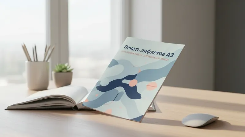 Печать лифлетов А3 на заказ