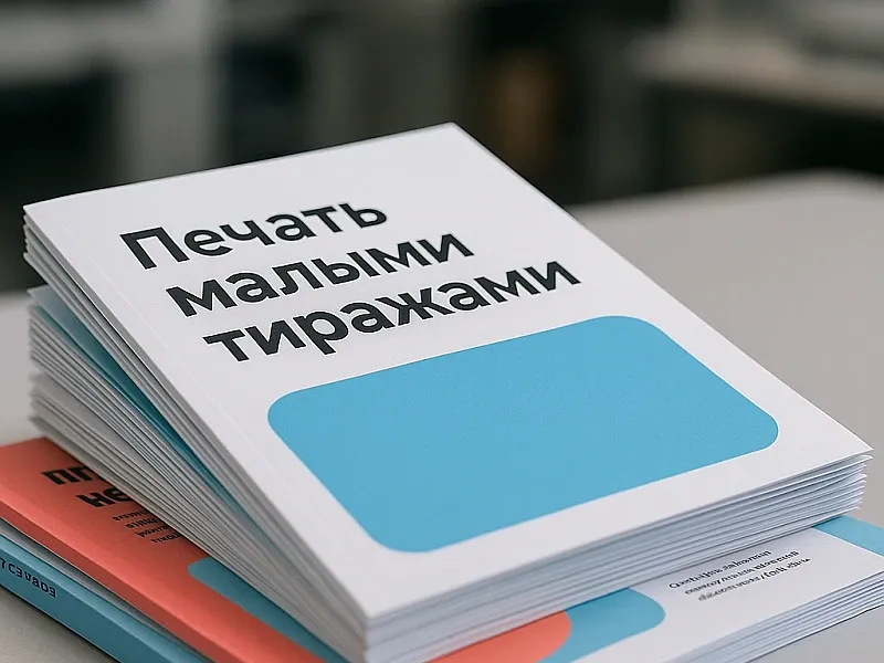 Печать малыми тиражами недорого