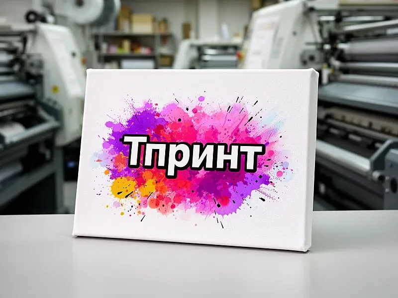 Печать на холсте 80х80 дешево
