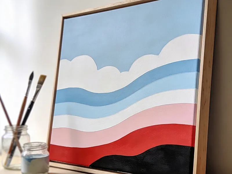 Печать на холсте А2 на заказ