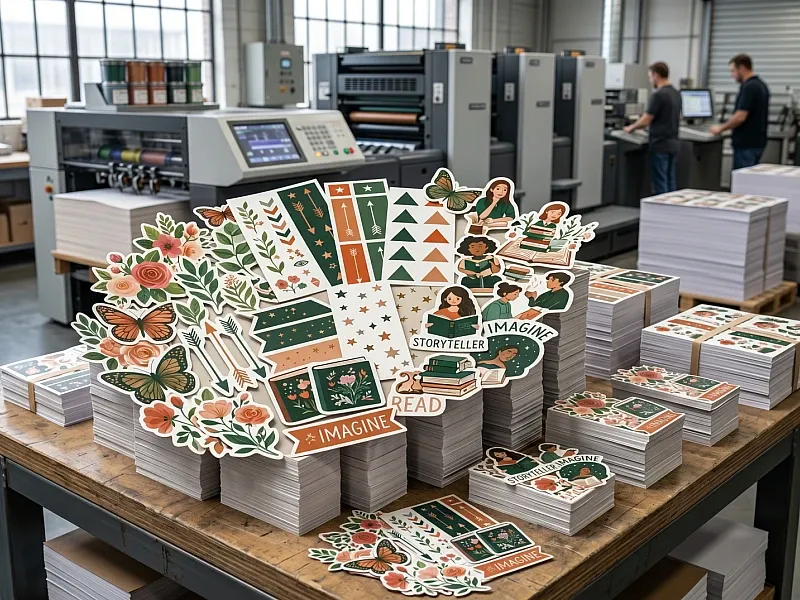 Печать наклеек для скрапбукинга недорого