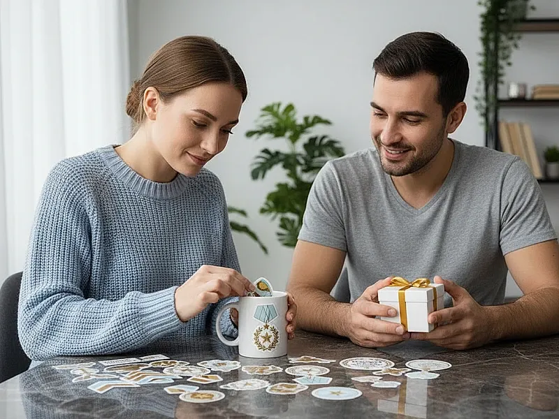 заказать Печать наклеек на 23 февраля