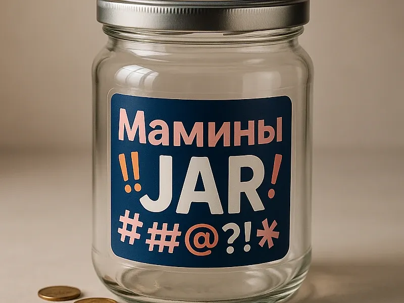 заказать Печать наклеек на копилку из банки