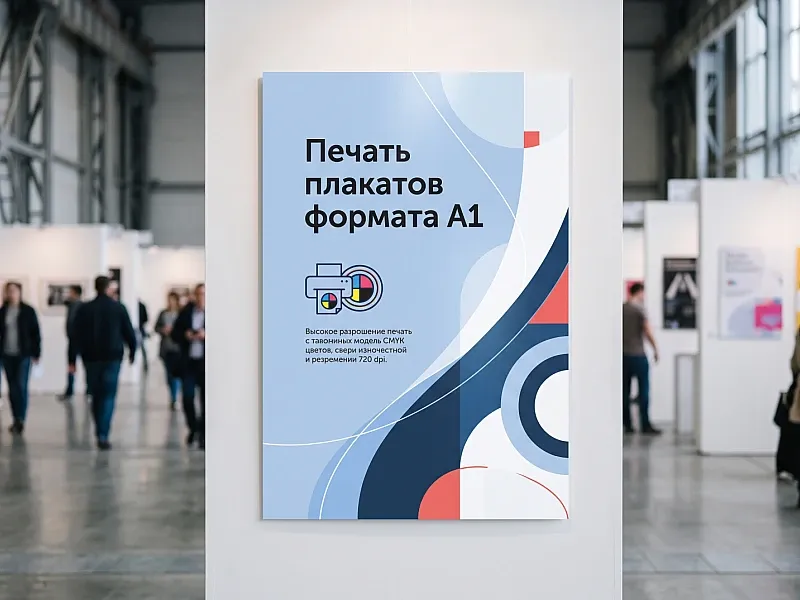 Печать плакатов формата А1 недорого