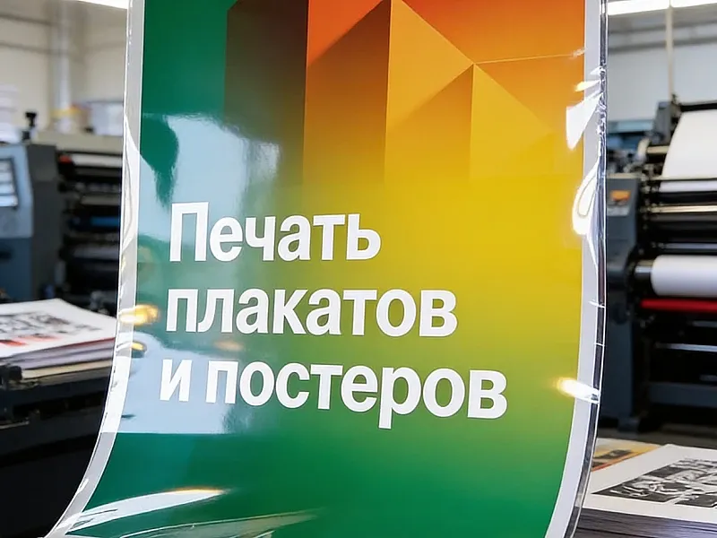 Печать плакатов и постеров дешево