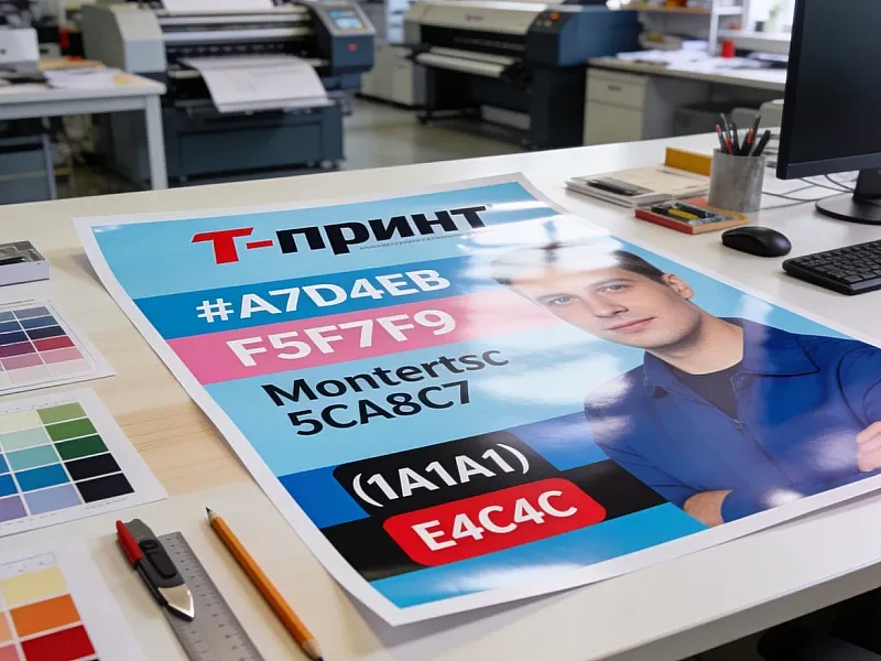 Печать плакатов малым тиражом недорого