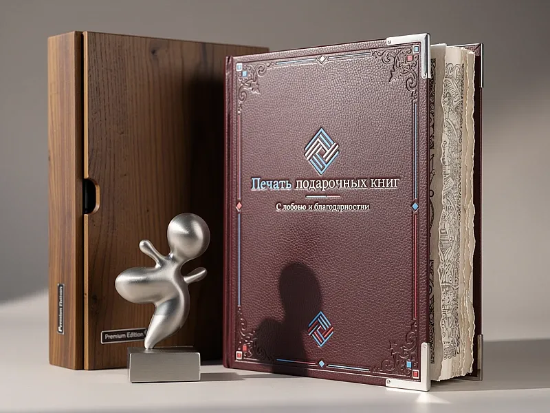 Печать подарочных книг на заказ