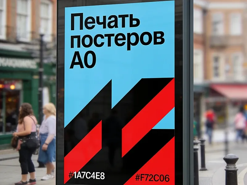 Печать постеров А0 недорого