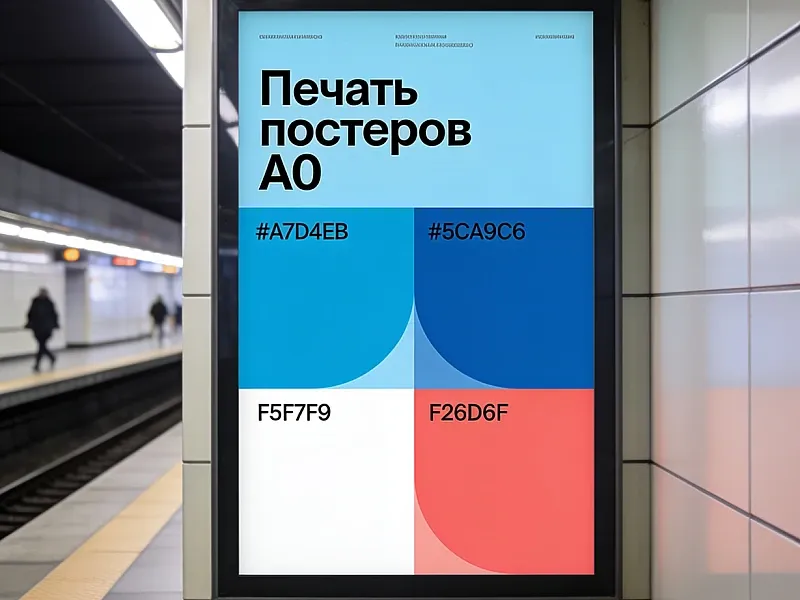 Печать постеров А0 дешево