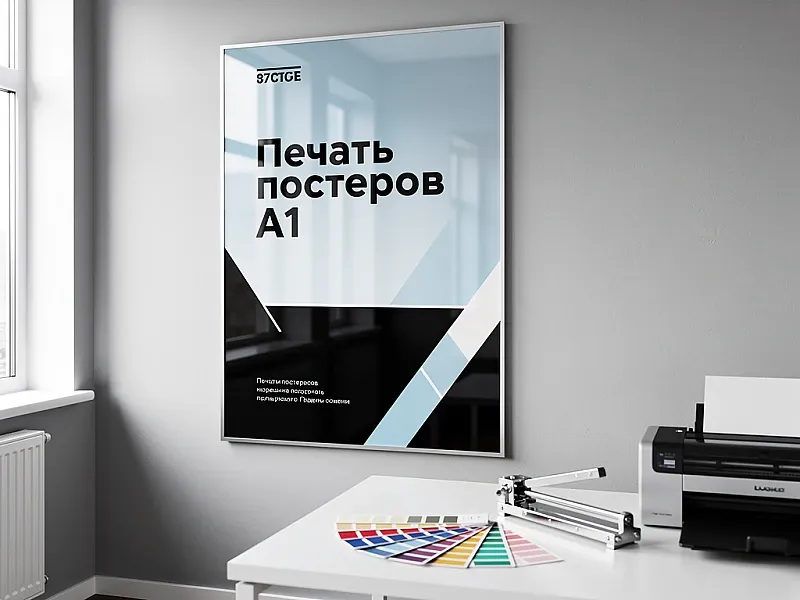Печать постеров А1 на заказ