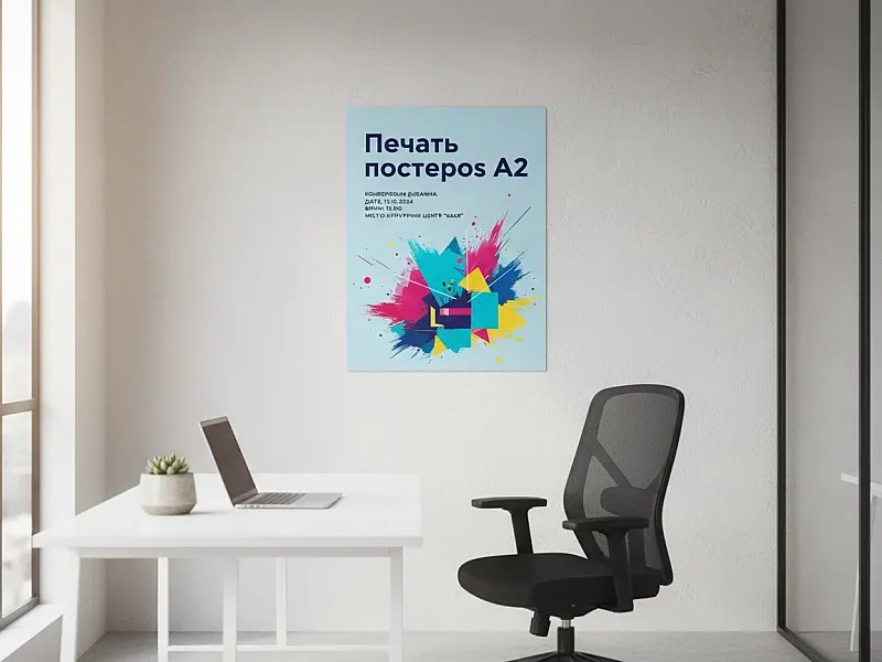 заказать Печать постеров А2