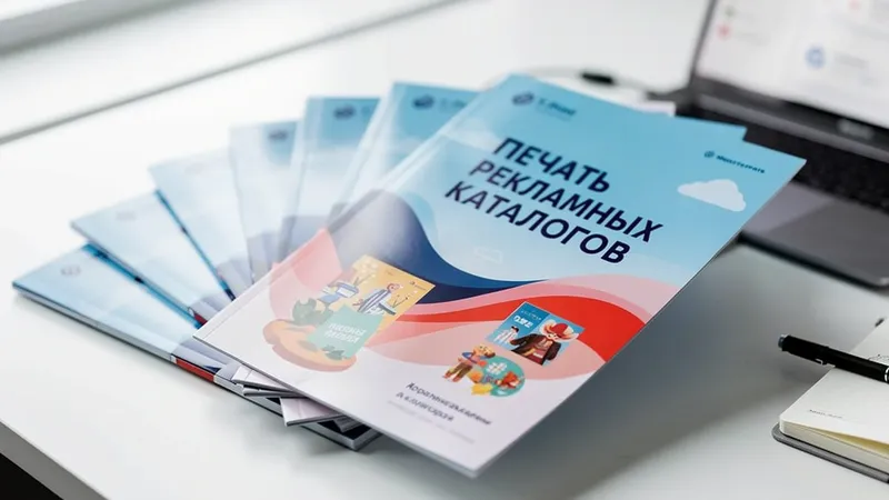 Печать рекламных каталогов дешево