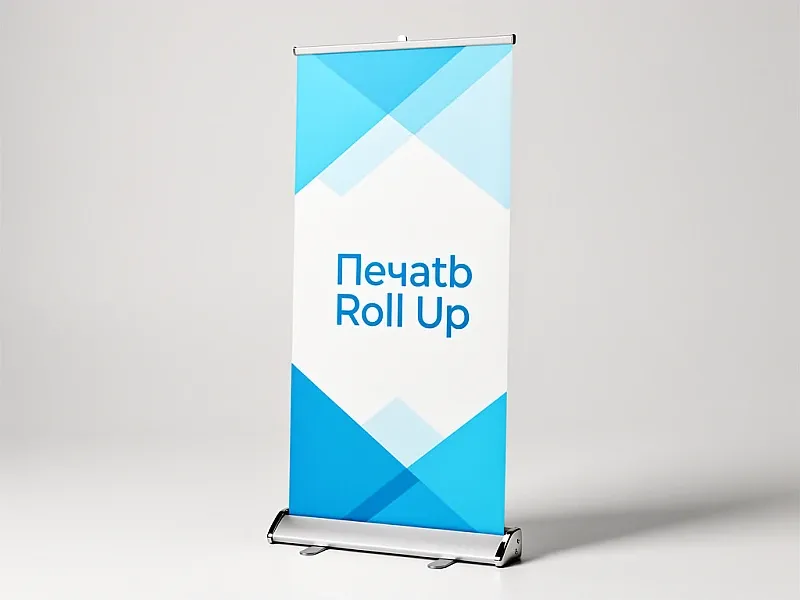 Печать Roll Up дешево