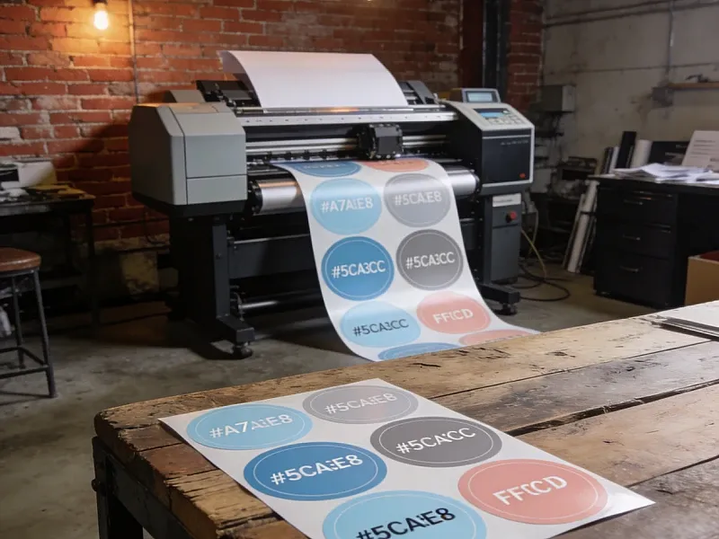 Печать широкоформатных наклеек на заказ