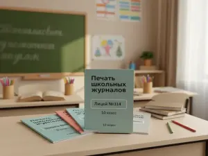Печать школьных журналов в Москве