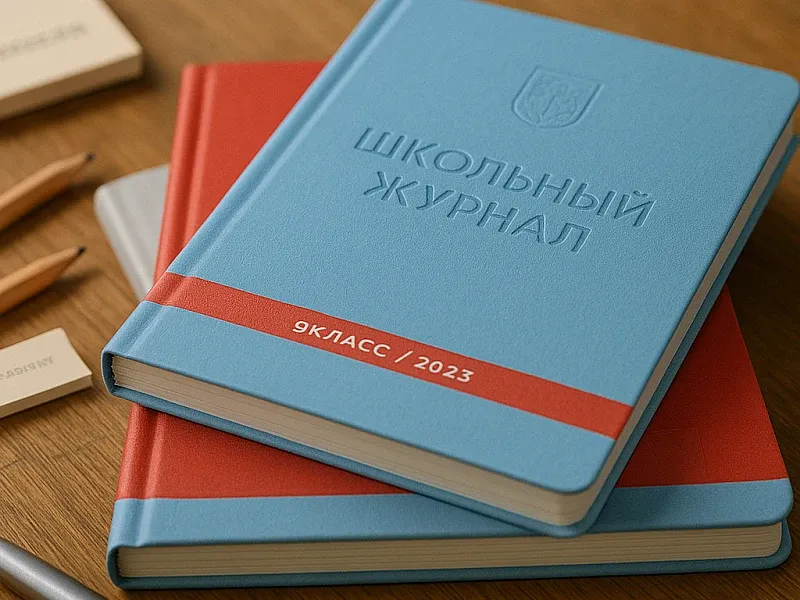 Печать школьных журналов