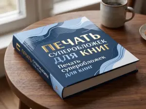 Печать суперобложек для книг в Москве