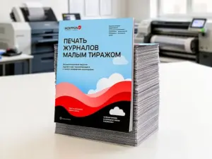 Печать журналов малым тиражом в Москве