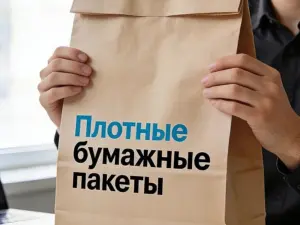 Плотные бумажные пакеты в Москве
