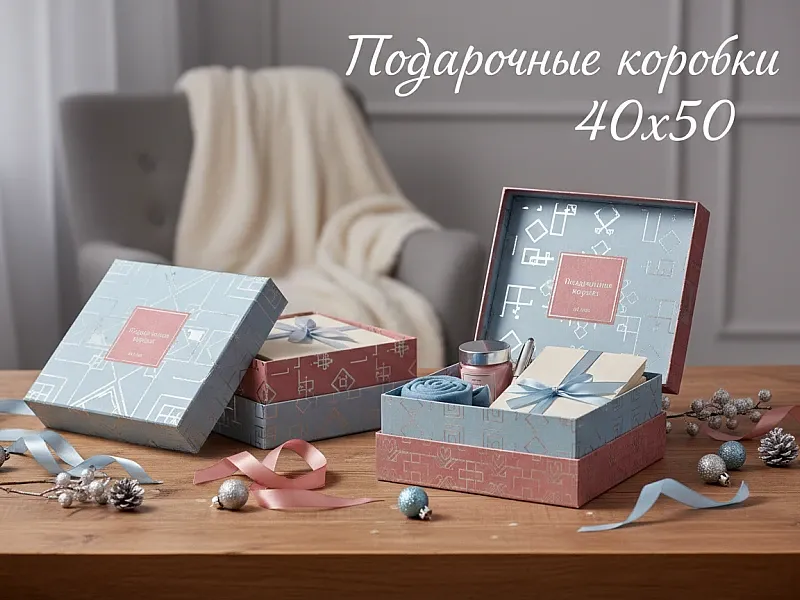 Подарочные коробки 40х50 недорого