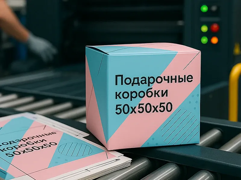 Подарочные коробки 50х50х50 дешево