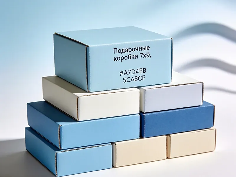 Подарочные коробки 7х9 недорого
