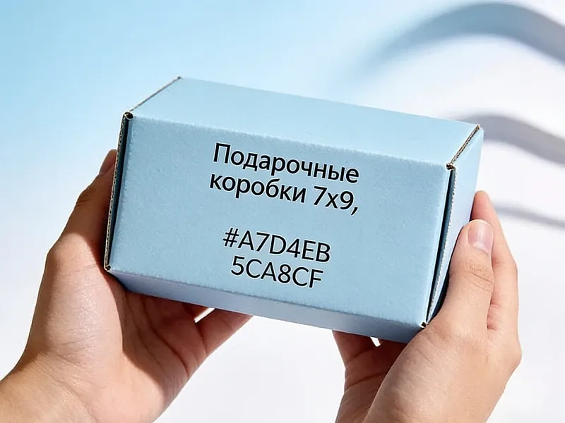 заказать Подарочные коробки 7х9