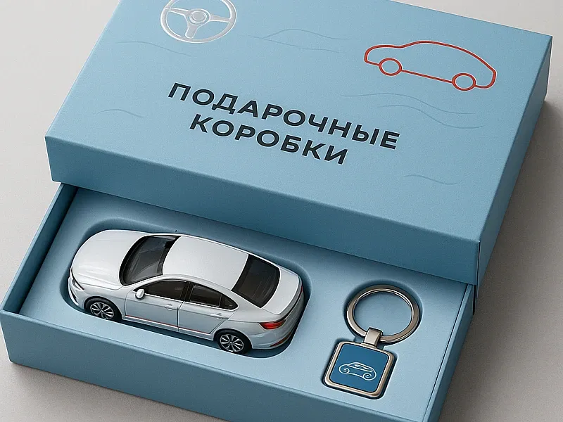 Подарочные коробки для автомобиля недорого
