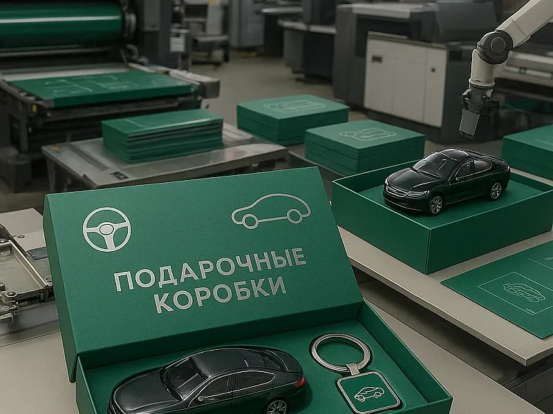 Подарочные коробки для автомобиля дешево
