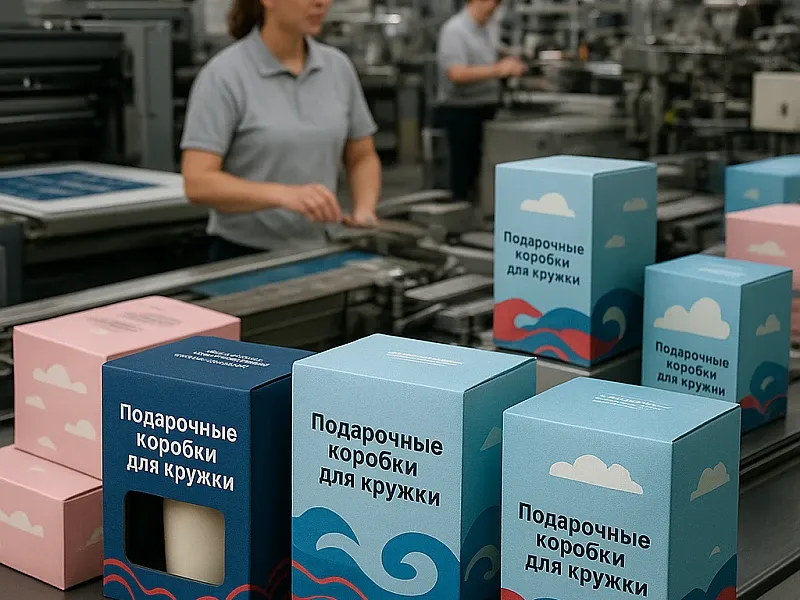 Подарочные коробки для кружки дешево