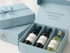 Подарочные коробки для вина в Москве