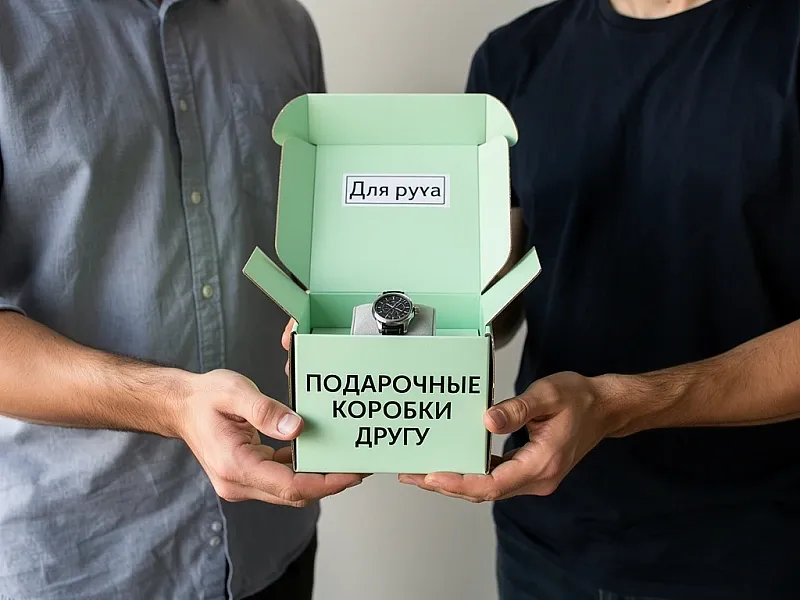 Подарочные коробки другу дешево