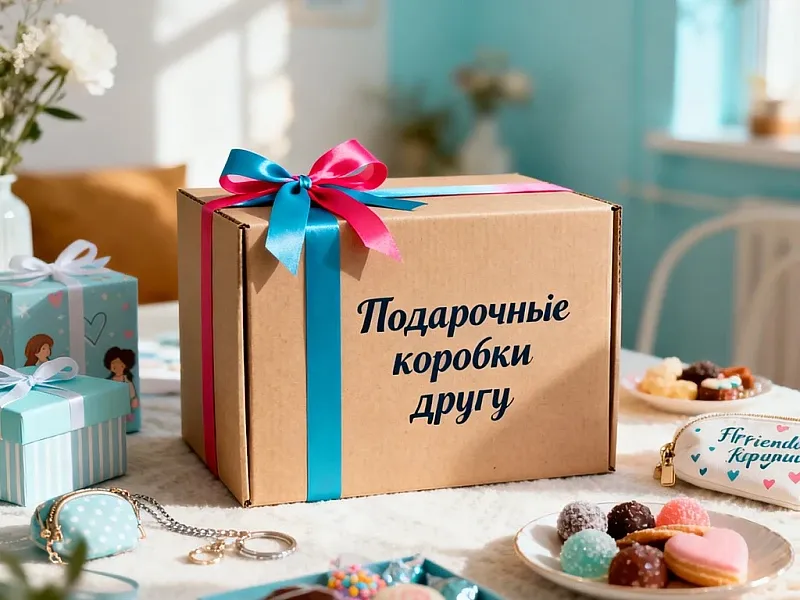 Подарочные коробки другу на заказ
