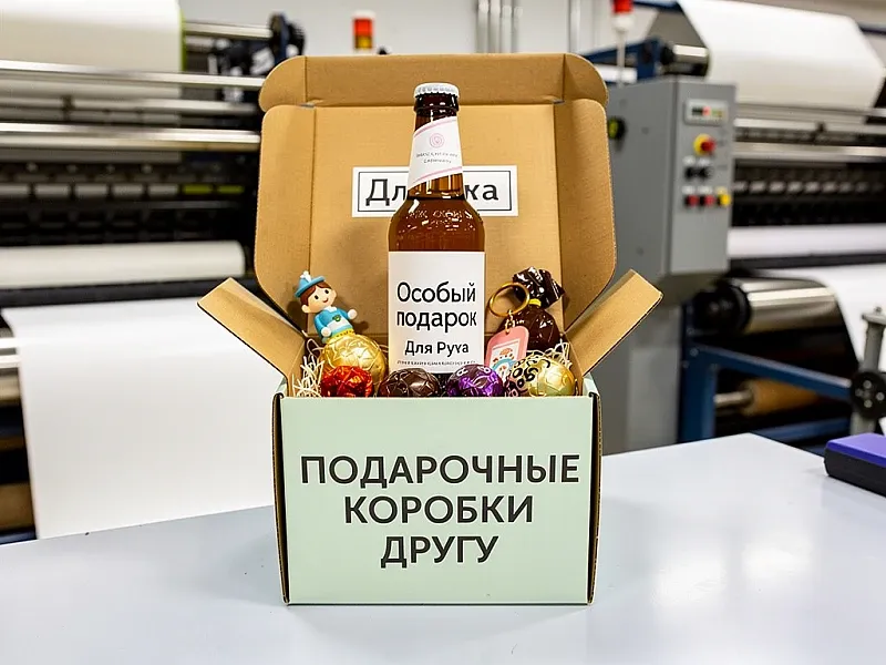заказать Подарочные коробки другу
