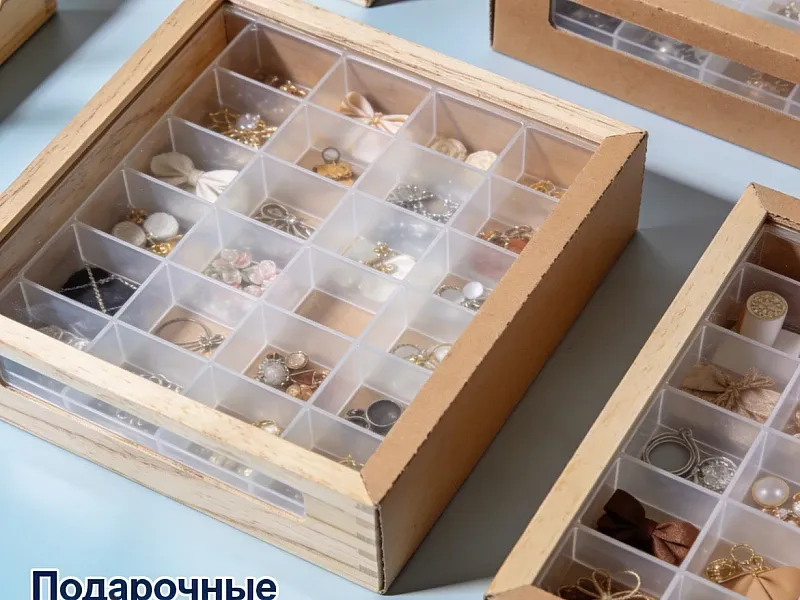 Подарочные коробки с отделениями дешево